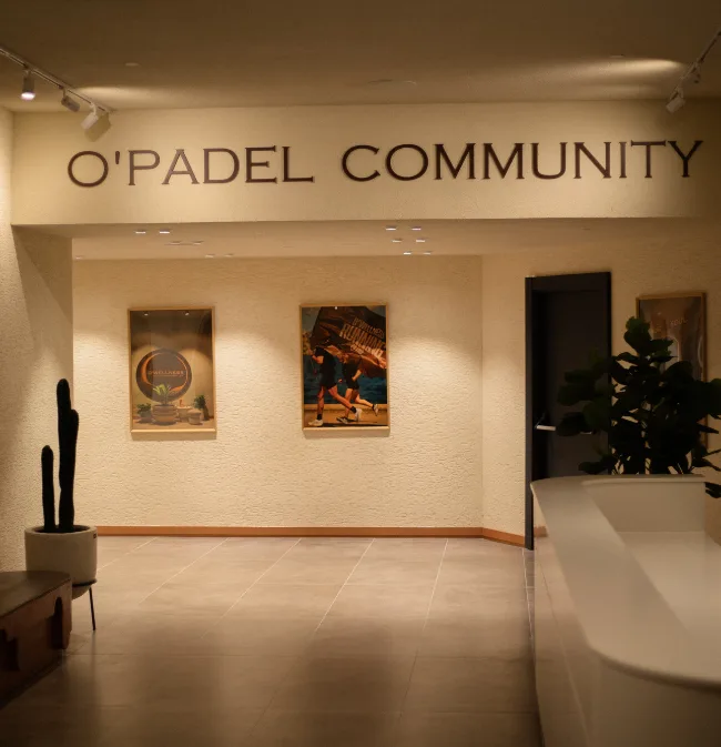 O'Padel modern spor tesisi
